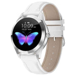 Waterproof Heart Rate Monitoring Stainless Steel kw10 Smartwatch women Smart Watch Fitness Bracelet - Allen-Fitness