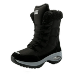 Women Boots Winter Keep Warm Cotton Shoes Mid-Calf Snow Boots Ladies Lace-up High-top Waterproof Booties Chaussures Femme - Allen-Fitness