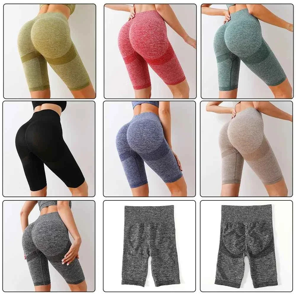 Seamless Women Push Up Scrunch Short Butt Lift Panties Wear Yoga Bra Gym High Waist Fitness Workout Leggings Yoga Set - Allen-Fitness