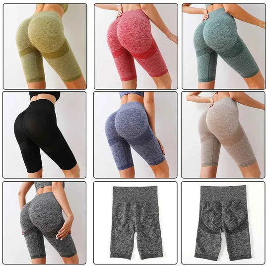 Seamless Women Push Up Scrunch Short Butt Lift Panties Wear Yoga Bra Gym High Waist Fitness Workout Leggings Yoga Set - Allen-Fitness