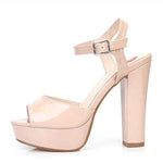 New Style Women Block Heels Ankle & Bootie - Elegant Pumps, Dress Shoes for Ladies Fashion Weddings & Brides, 3-inch High Heels - Allen-Fitness