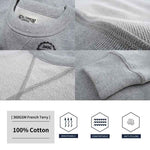 YLS Designer Heavy 100% Cotton Mens Casual High Quality Sweatshirts - Allen-Fitness