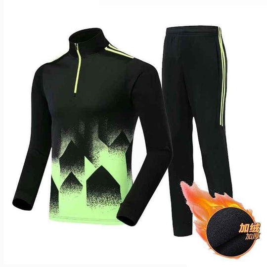 Cotton sweat suits male boys jogging two piece set sportswear men winter tracksuit and clothes
