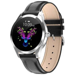 Waterproof Heart Rate Monitoring Stainless Steel kw10 Smartwatch women Smart Watch Fitness Bracelet - Allen-Fitness