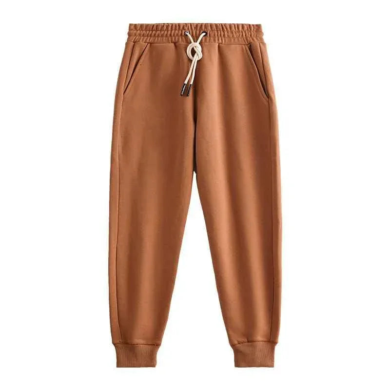 High Quality 470GSM Thick 100 Cotton Tracksuit Sweatsuit. Printed Logo Jogging Sweat Suits - Allen-Fitness