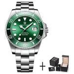 2024 Pagani Design Men's Watches 100M Waterproof Green Water Ghost - Allen-Fitness