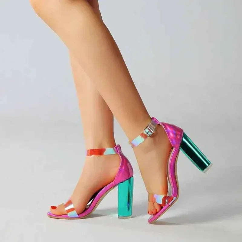 Women's Elegant Block Heel Ankle Booties - Fashionable Dress Shoes for Weddings and Special Occasions - Allen-Fitness