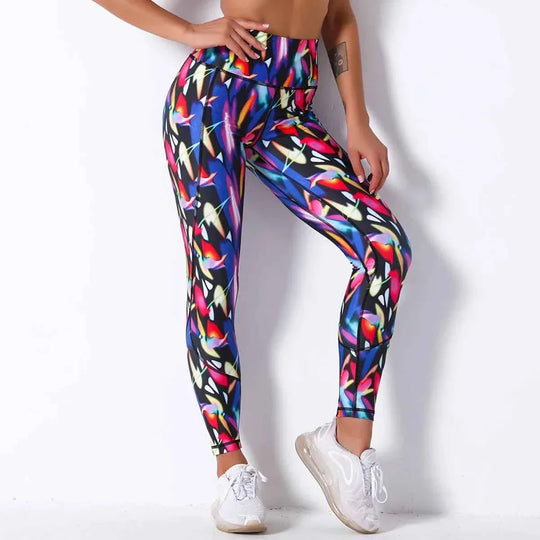 Breathable Quick Drying Yoga Pants for Women - Fitness High Waist Tight Elastic Sports Leggings - Allen-Fitness