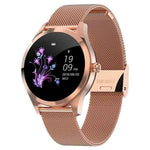 Waterproof Heart Rate Monitoring Stainless Steel kw10 Smartwatch women Smart Watch Fitness Bracelet - Allen-Fitness