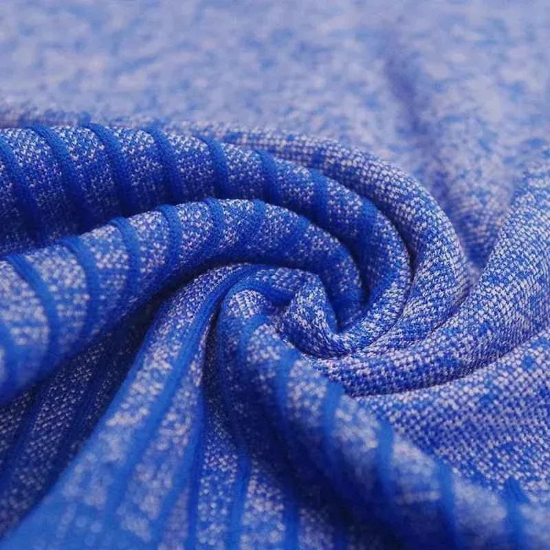 Women's Waist Stripe Seamless Yoga Top for Gym - Long Sleeve Fitness Leggings Shirt - Allen-Fitness