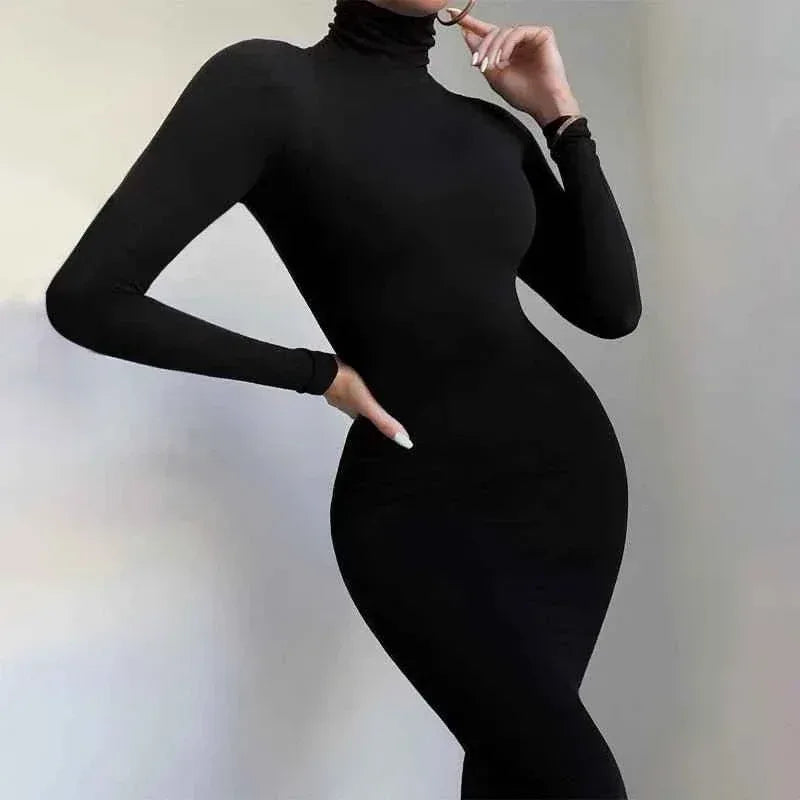 Fall Solid Long Sleeves yoga Rompers Women Ladies jogging wear new style One Piece stretch bodycon Jumpsuit - Allen-Fitness