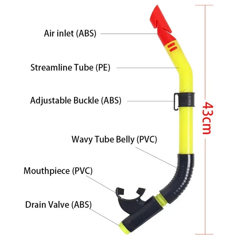 Scuba Diving Mask Ank Snorkel Diving Equipment Shockproof Anti-Fog Underwater Snorkel Mask For Adult Swimming Goggles - Allen-Fitness