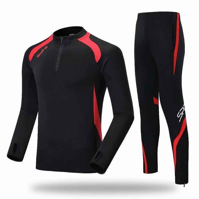 Cotton sweat suits male boys jogging two piece set sportswear men winter tracksuit and clothes