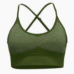 Women nylon gym wear fitness seamless sport yoga sets - Allen-Fitness