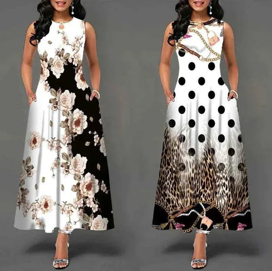 Summer Sleeveless Plus Size Women&