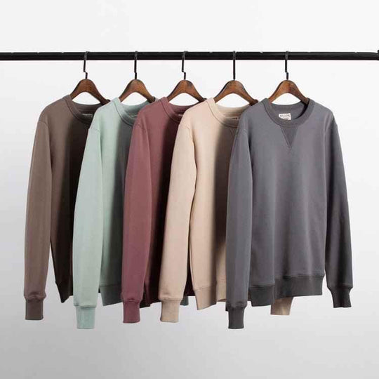 YLS Designer Heavy 100% Cotton Mens Casual High Quality Sweatshirts - Allen-Fitness