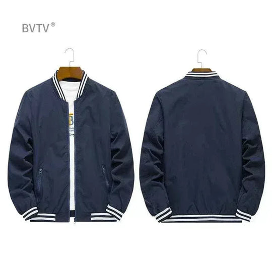 Baseball jacket quickdry custom windbreaker varsity jacket man waterproof plus size jackets - Allen-Fitness