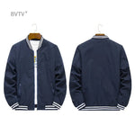 Waterproof Varsity Jacket for Men - Plus Size Baseball and Windbreaker Style - Allen-Fitness