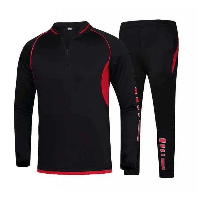 Cotton sweat suits male boys jogging two piece set sportswear men winter tracksuit and clothes