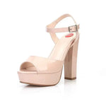 New Style Women Block Heels Ankle & Bootie - Elegant Pumps, Dress Shoes for Ladies Fashion Weddings & Brides, 3-inch High Heels - Allen-Fitness