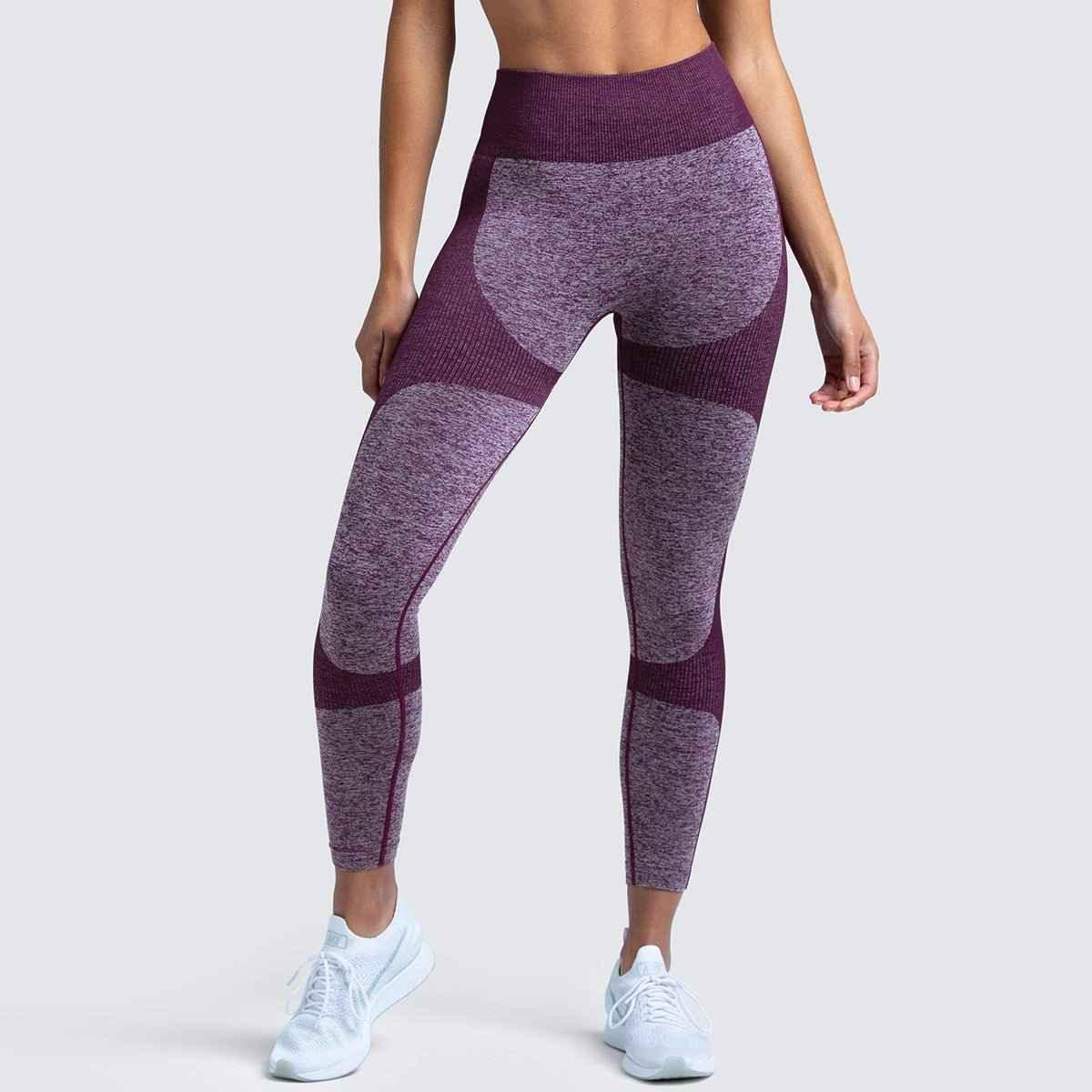 2 Piece Set Seamless Gym Wear Leggings for Women with Breathable Yoga Bra - High Quality Activewear - Allen-Fitness