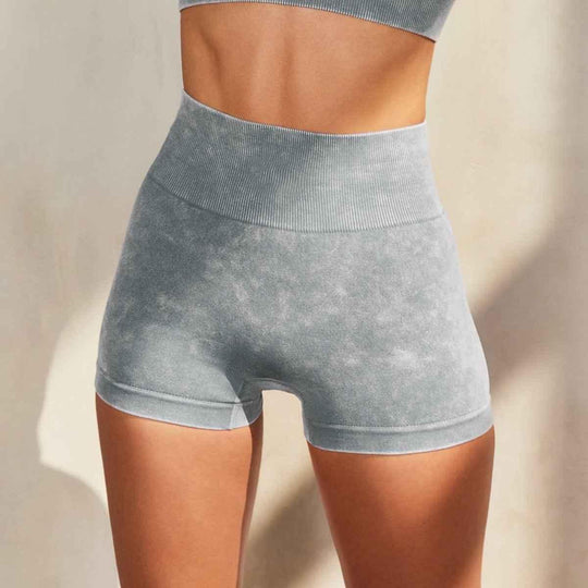 women workout zipper long sleeve tops suit halter sport bra and shorts 5 piece yoga leggings set - Allen-Fitness