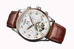 Top Brand Luxury Men's Watches - Waterproof Sport Automatic Mechanical Tourbillon Hollow Out Watch - Allen-Fitness