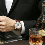 Top Brand Luxury Men's Watches - Waterproof Sport Automatic Mechanical Tourbillon Hollow Out Watch - Allen-Fitness