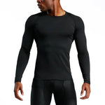 Long Sleeve Gymwear Men's T-shirt | Fitness Sportswear - Allen-Fitness