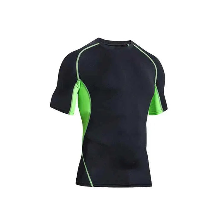Mens Gym Tank Top - High-Quality Spandex Compression Sport Running Shirt - Allen-Fitness