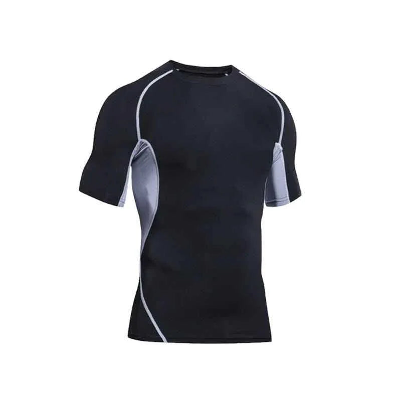Mens Gym Tank Top - High-Quality Spandex Compression Sport Running Shirt - Allen-Fitness
