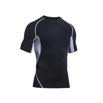 Mens Gym Tank Top - High-Quality Spandex Compression Sport Running Shirt - Allen-Fitness