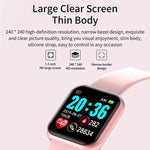 D20 smartwatch Y68 relogio montre reloj inteligente Sport Fitness Band Waterproof Wearable Devices Android Smart Watch - Allen-Fitness