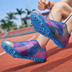 Adult Track and Field Sprinting Long Jump running Spikes nail Shoes Sport Sneaker - Allen-Fitness