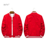 Waterproof Varsity Jacket for Men - Plus Size Baseball and Windbreaker Style - Allen-Fitness