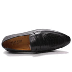 Genuine Leather Men's Loafer Dressing Shoes - Italian Style, Cow Leather, Multiple Colors - Sizes 38-46 or Customized - Allen-Fitness