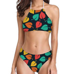 Plus Size Women's Colorful Swimsuits - Sexy Fashion Swimsuits with Straps - Allen-Fitness
