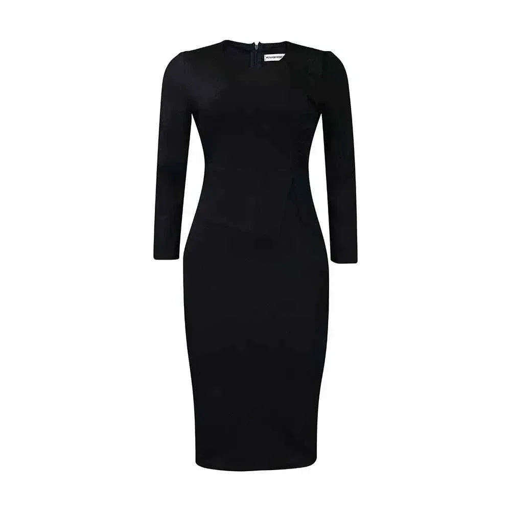 Spring Dresses Women Elegant Slim Long Sleeve Dresses For Women Clothing Office Dress For Women - Allen-Fitness