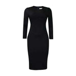 Spring Dresses Women Elegant Slim Long Sleeve Dresses For Women Clothing Office Dress For Women - Allen-Fitness