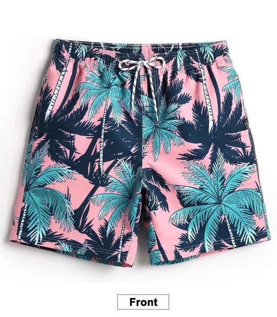 Quick Dry Swimming Trunks for Men - Xiamen Swim Printed Board Shorts - Allen-Fitness