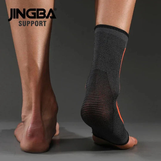 JINGBA High Elastic Compression Ankle Guard - Support Brace for Sports Injury Prevention - Allen-Fitness