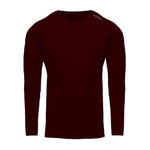 O Neck Long Sleeve Mesh Quick Dry Athletic T Shirt for Men - Allen-Fitness