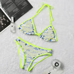 Luxury Designer Swimsuit with Captivating Letter Print - Allen-Fitness