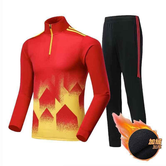 Cotton sweat suits male boys jogging two piece set sportswear men winter tracksuit and clothes