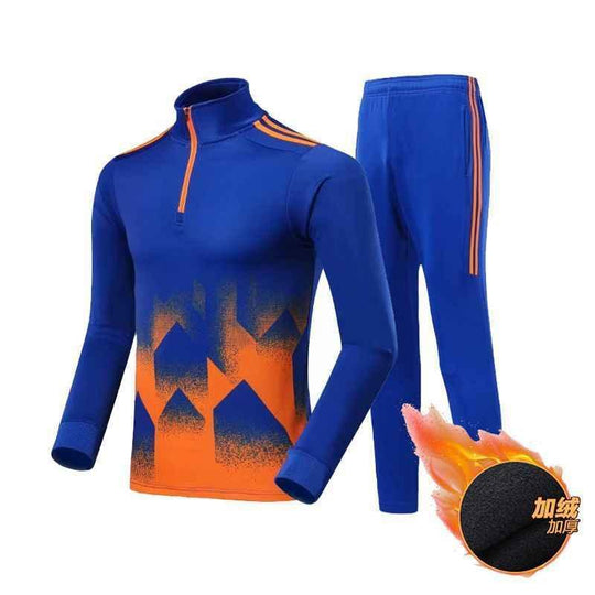 Cotton sweat suits male boys jogging two piece set sportswear men winter tracksuit and clothes