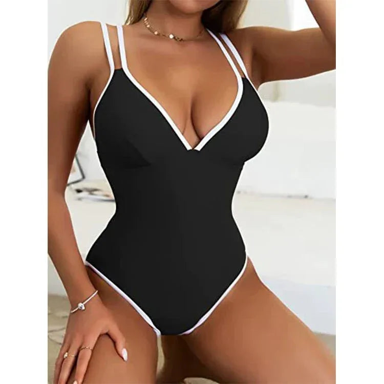 Padded Spaghetti Strap Swimwear for Women - Stylish Comfort & Support - Allen-Fitness