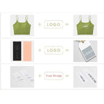 Women's Compression Yoga Leggings and Sports Bra Set - Allen-Fitness