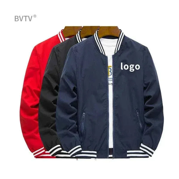 Baseball jacket quickdry custom windbreaker varsity jacket man waterproof plus size jackets - Allen-Fitness