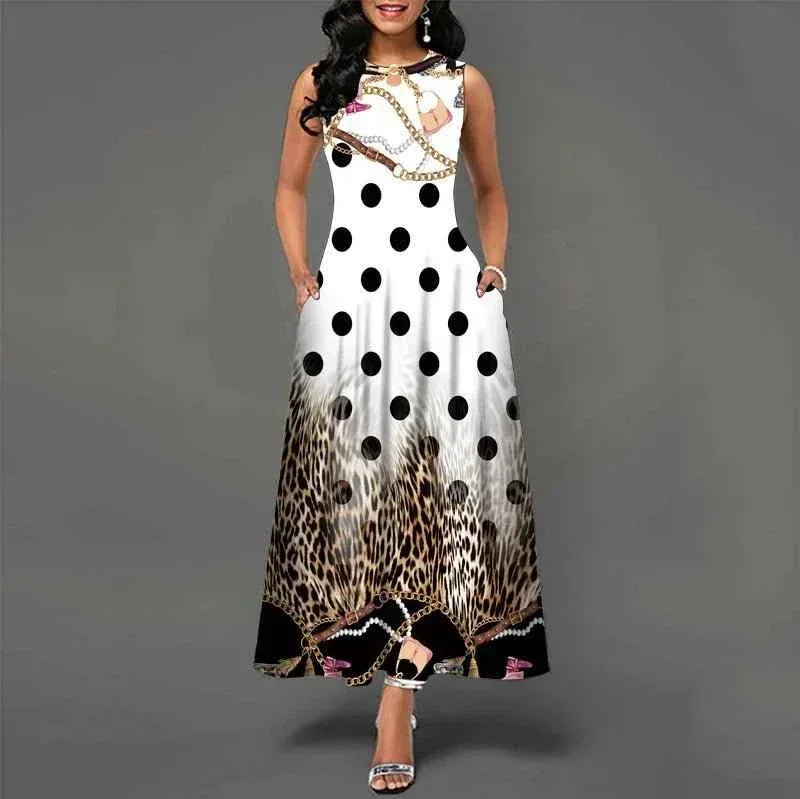 Summer Sleeveless Plus Size Women&