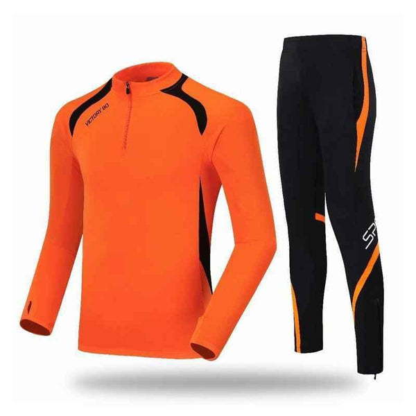 Men Winter Tracksuit - Boys Jogging Two Piece Set - Breathable & Lightweight